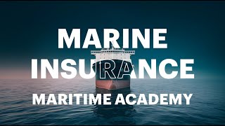 The Law of Marine Insurance [upl. by Gagnon]