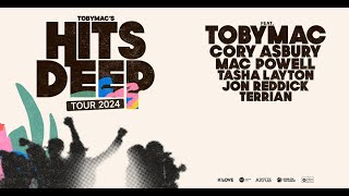 Tobymac Hits Deep Tour 2024 [upl. by Ydnis224]