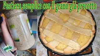 Ricetta Pastiera con grano già cotto per pastiere [upl. by Nezam304]