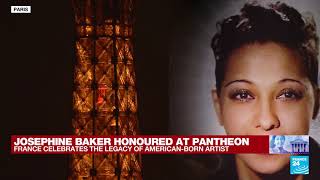 Josephine Baker enters Frances Pantheon • FRANCE 24 English [upl. by Melinde]