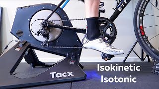 Tacx Neo Smart Trainer Isokinetic and Isotonic Modes [upl. by Ferneau997]