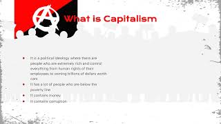 Anarcho communism VS Capitalism [upl. by Shaia]