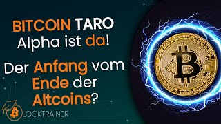 TARO  Assets auf BITCOIN Das Ende der ALTCOINS Alpha released  mit Roman Reher [upl. by Aicilic]