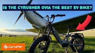 Testing The All New CYRUSHER OVIA EV Bike How Fast Will It Go Around Goodwood Moror Circuit [upl. by Baten]