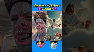 Jesus vs Devil  2338 jesiis jesuschrist god catholic edit jesus fe [upl. by Aneladdam588]