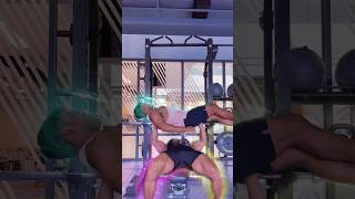 TANTANGIN BANG IBEN PART 2 🔥 chrisputra iben tantangan challenge gym fitness [upl. by Aiuoqes]