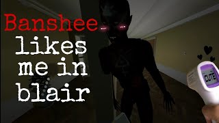 Banshee likes me in blair  Got lucky part 2 roblox gaming robloxblair [upl. by Fortunia411]