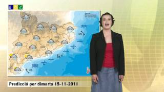 Predicció 15112011 Meteocat [upl. by Palma495]