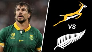 SPRINGBOKS Lineup vs ALL BLACKS Rugby Championship 2024 2nd Test [upl. by Lletnuahs]