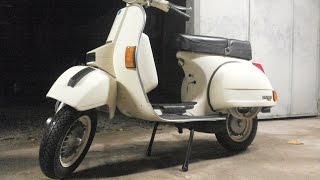 VESPA PX 125 E ARCOBALENO restauro [upl. by Notsgnik]