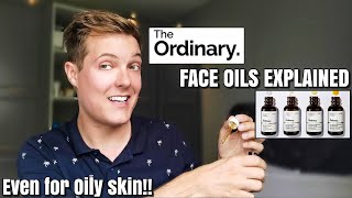 THE ORDINARY FACE OILS Guide  Which one is right for your skin type Facial oils for acne [upl. by Leila449]