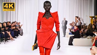 Balmain  SpringSummer 2025  Paris Fashion Week  4K [upl. by Roht890]