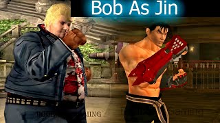 Bob With Jin Kazama Moves Gameplay Tekken 6 Requested [upl. by Alfred975]