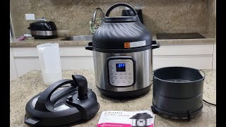 Мультиварка скороварка гриль Instant Pot  Air Fryer [upl. by Annaehr]