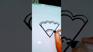 How to draw Chinese fan drawing howtodraw kidsdrawing shorts PalakEducationArts [upl. by Akiem469]