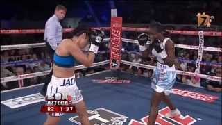 Jackie Nava vs Sayda quotLa Bombaquot Mosquera FULL HD TV Azteca [upl. by Eynahpets399]