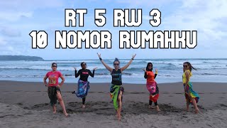 Senam Kreasi  RT 5 RW 3 10 Nomor Rumahku  Choreo by HestyAero  Remix Terbaru [upl. by Inalawi]