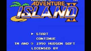 Hudsons Adventure Island II NES Music  Ice Island 2 [upl. by Alyehc]