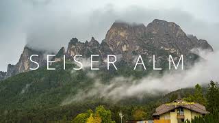 Seiser Alm Dolomiten Zeitraffer im Herbst [upl. by Enaxor]