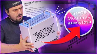 MONTANDO UM MINI MAC PRO HACKINTOSH MONTEREY 100 [upl. by Jimmie]