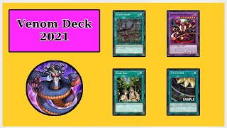 Venom Deck 2021 YuGiOh Decks [upl. by Bohon]