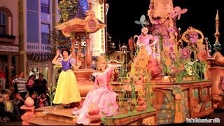 HD Disneyland Mickeys Soundsational Parade at Night in HD  Disneyland [upl. by Carmina]