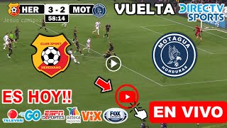 Herediano vs Motagua en vivo donde ver a que hora juega Herediano vs Motagua Concacaf 2024 hoy [upl. by Owiat562]