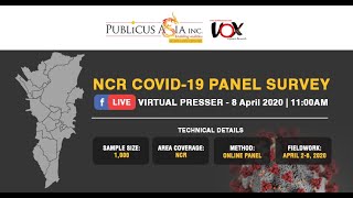 PUBLiCUS Asias executives revealed the results of NCR COVID19 Panel Survey [upl. by Stoat]