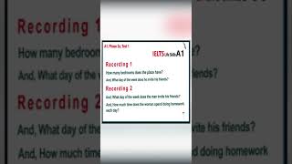 IELTS Life Skills A1 Listening practice Test [upl. by Brookner]