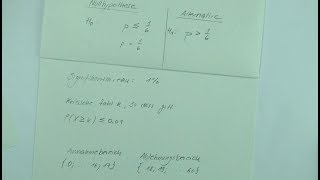 Hypothesentest rechtsseitig  Beispiel zur Einführung [upl. by Cerys]