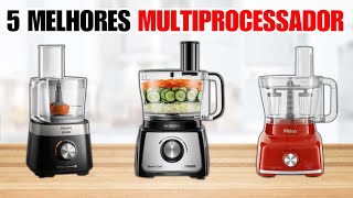 5 MELHORES MULTIPROCESSADORES DE ALIMENTOS 2024  Qual o melhor MULTIPROCESSADOR DE ALIMENTOS [upl. by Sisxela]