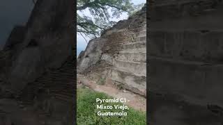 Pyramid C1  Mayan Ruins at Mixco Viejo Guatemala [upl. by Nath24]