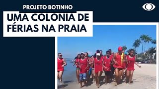 Crianças aprendem e se divertem no Projeto Botinho [upl. by Drewett]