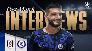 POCHETTINO amp BROJA react postmatch  Fulham 02 Chelsea  Premier League 202324  Chelsea FC [upl. by Criswell]