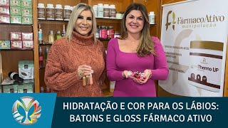 Gloss e Batons com Hidratação  Beleza em Diversas Cores  Acabamento Brilhoso ou Matte [upl. by Akram]