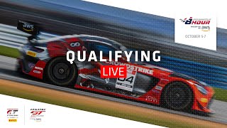 LIVE  Qualifying  Indianapolis 8 Hour IGTC  Fanatec GT America [upl. by Innes]