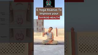 Cure your Thyroid Health✅thyroid yoginfromindia glands obesity disease womenshealth shorts [upl. by Milson]