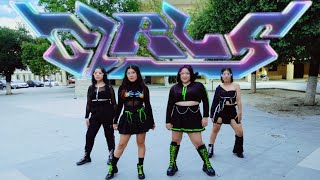 KPOP IN PUBLIC  MÉXICO AESPA 에스파  GIRLS Short Ver  Dance Cover by LUVEL [upl. by Ayrolg721]