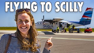 Flying to the Isles of Scilly with Skybus Isles of Scilly Flight report [upl. by Griggs]