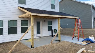 Patio Roof Build  Part 4 [upl. by Gowrie]