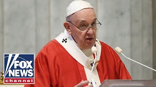 MADNESS Pope Francis denounces attempts to close southern border [upl. by Ambrosius823]