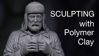 Sculpting with Polymer Clay  Timelapse  full process [upl. by Atnwahsal]