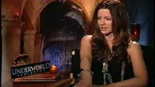 Kate Beckinsale interview for Underworld Evolution [upl. by Ulland]