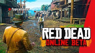 Red Dead Redemption 2 Online BETA Multiplayer Gameplay LIVE Red Dead Online Gameplay [upl. by Leciram]