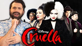 CRUELLA MOVIE REACTION First Time Watching [upl. by Hilly]