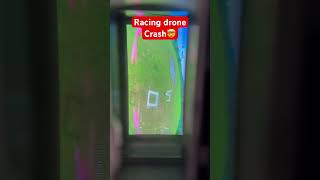 Racing drone crash fpvzone crash racedrone [upl. by Onirefez]