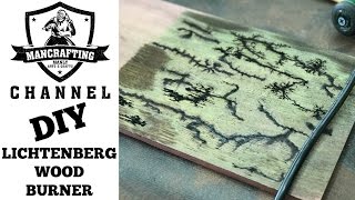 DIY LICHTENBERG WOOD BURNING [upl. by Ravert]