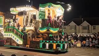 Bridgwater Carnival 2024  Vagabonds Green Dragon [upl. by Demy]