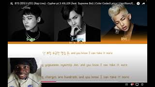 BTS Cypher PT3 KPOP REACTION You Wont Believe My Obsession [upl. by Dorothee]