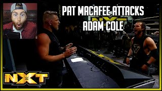 Pat MacAfee Attacks Adam Cole On NXT [upl. by Nichol]